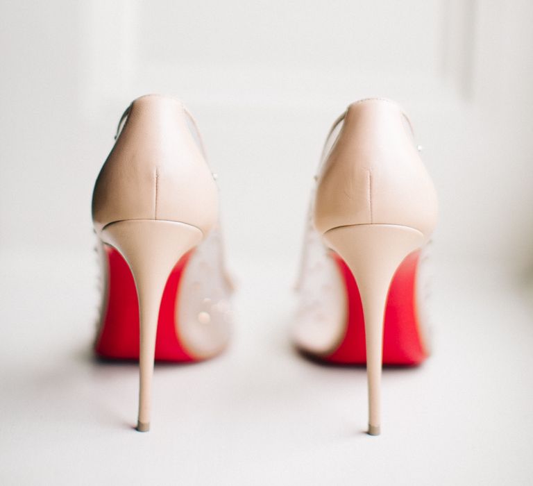 Louboutin Wedding Shoes | Image by <a href="https://www.mandjphotos.com/" target="_blank">M&J Photography</a>