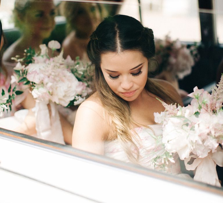 Bridesmaids in Plum Pretty Sugar | Image by <a href="https://www.mandjphotos.com/" target="_blank">M&J Photography</a>