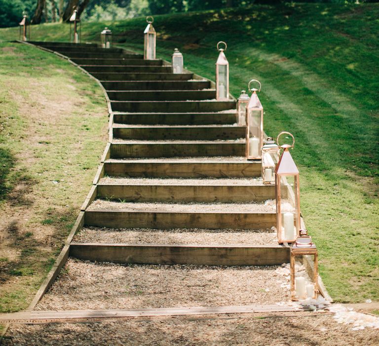 Steps with Lanterns | Image by <a href="https://www.mandjphotos.com/" target="_blank">M&J Photography</a>