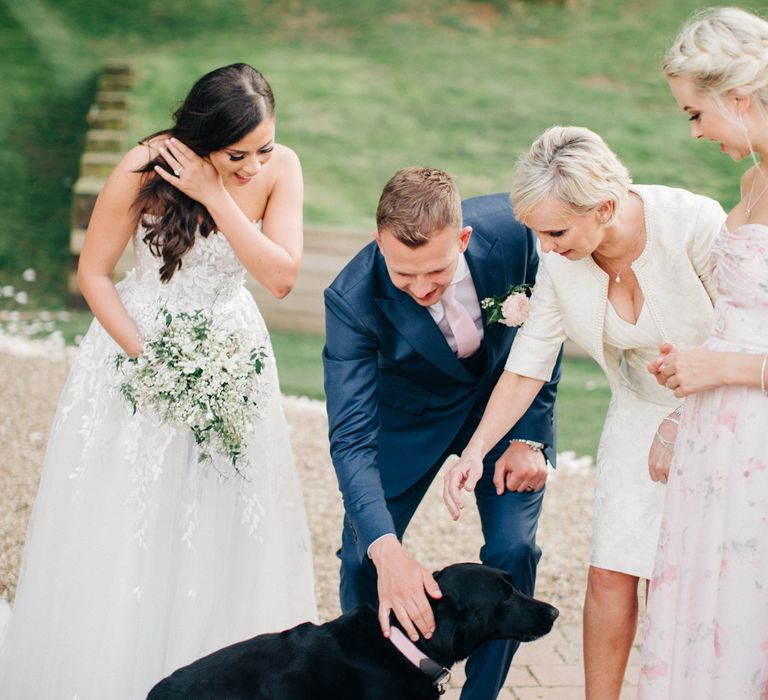 Dog at Wedding | Image by <a href="https://www.mandjphotos.com/" target="_blank">M&J Photography</a>