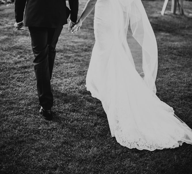 Elegant & Minimal Black Tie Wedding With Monochrome Colour Palette Kenneth Winston Bride Hugo Boss Groom Bridesmaids In White Darina Stoda Photography