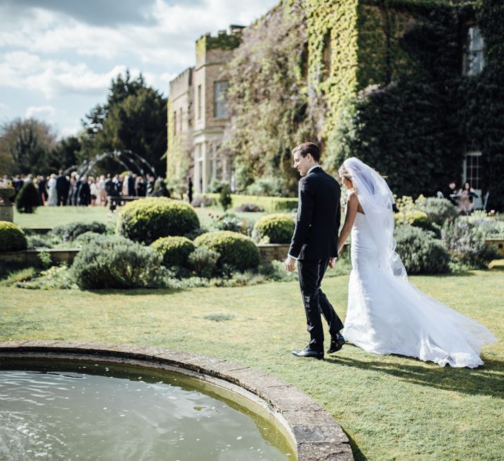 Elegant & Minimal Black Tie Wedding With Monochrome Colour Palette Kenneth Winston Bride Hugo Boss Groom Bridesmaids In White Darina Stoda Photography