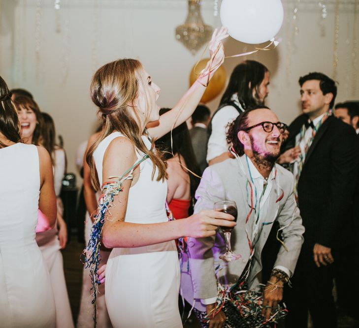 Elegant & Minimal Black Tie Wedding With Monochrome Colour Palette Kenneth Winston Bride Hugo Boss Groom Bridesmaids In White Darina Stoda Photography