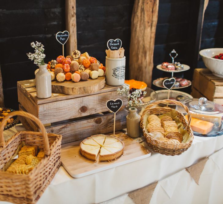 Dessert Bar At Wedding