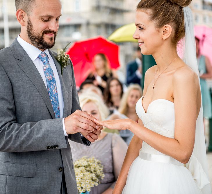 Brighton Bandstand Wedding Ceremony | Exchanging of Rings