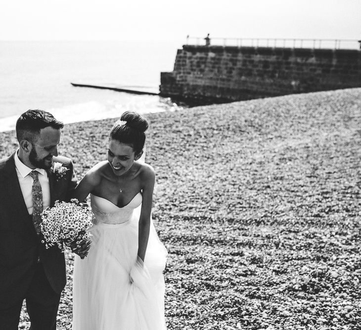 Bride & Groom Brighton Seafront