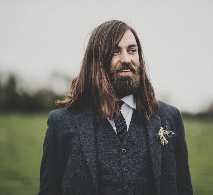 Groom in Jennis and Warmann Suit