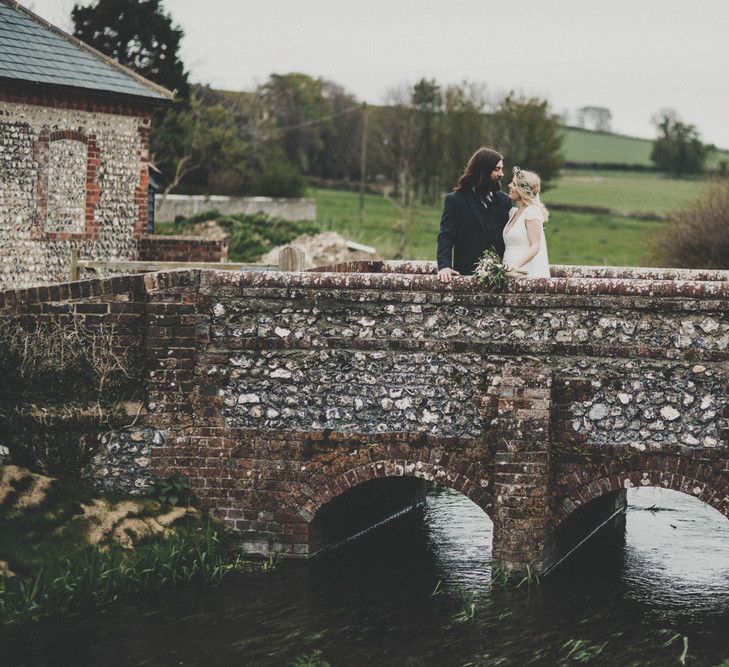 Bride & Groom Rural Portrait