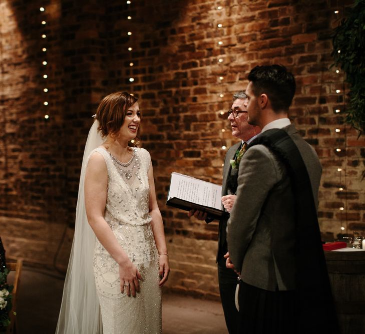 Rustic Barn Ceremony at Kinkell Byre nr. St Andrew's in Scotland