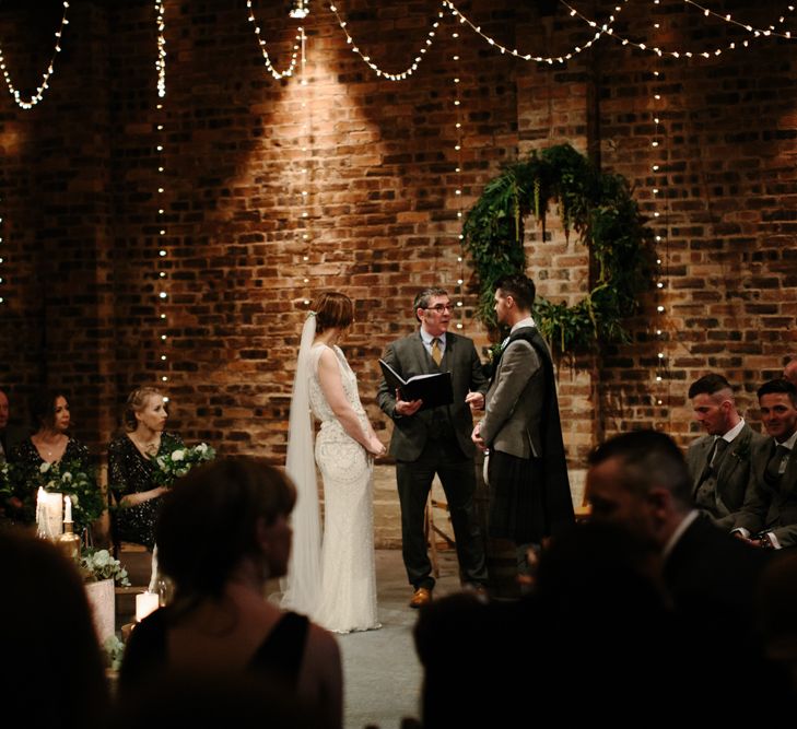 Rustic Barn Ceremony at Kinkell Byre nr. St Andrew's in Scotland