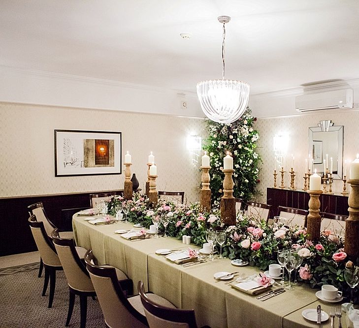 Intimate Dinner With Stunning Florals By Emma Soulsby Flowers