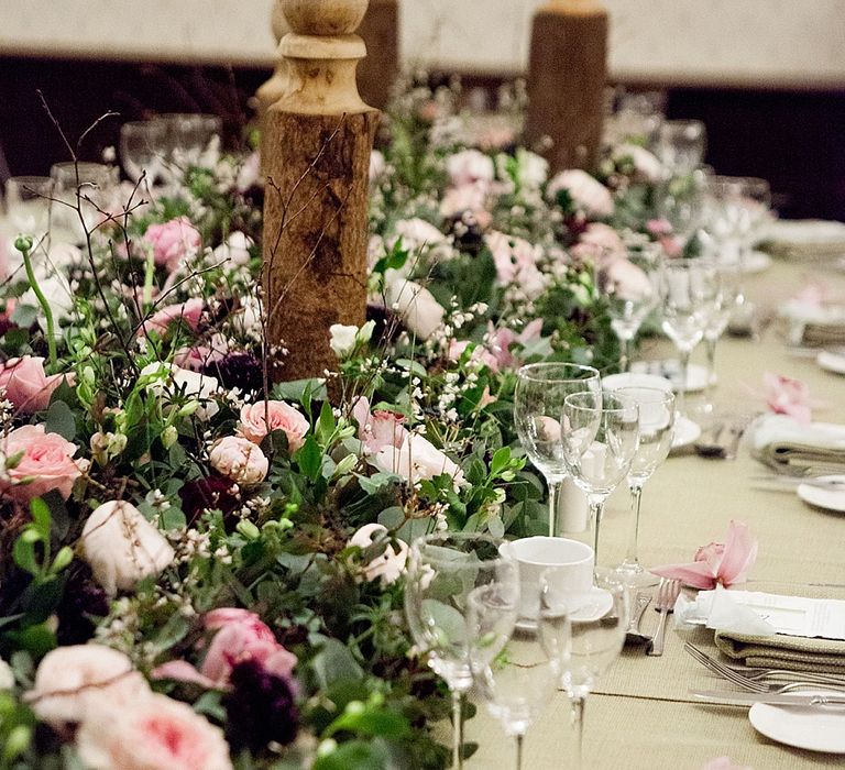 Intimate Dinner With Stunning Florals By Emma Soulsby Flowers