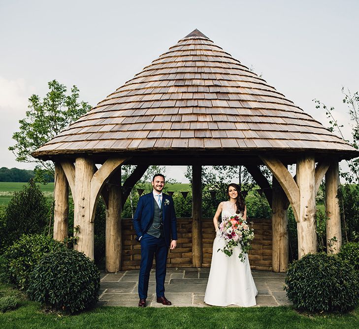 Bride & Groom Cripps Stone Barn