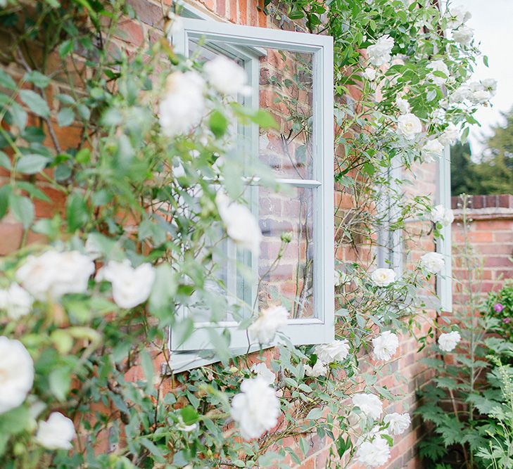 Lillibrooke Manor Wedding With Bright Pink Colour Scheme & Bride In Wtoo by Watters With Bridesmaids In Forest Green Images By Ilaria Petrucci Photography