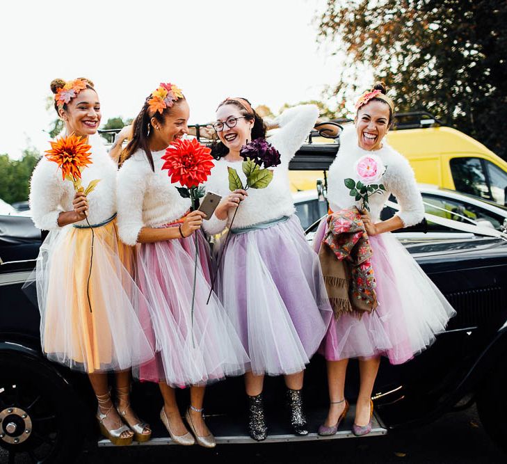 Vintage Wedding Car