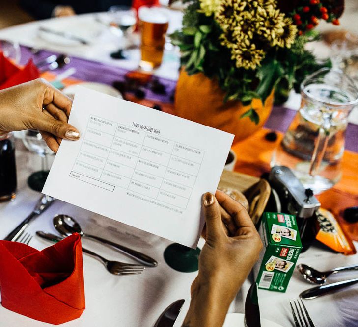 Autumnal Village Hall Budget Wedding With Bridesmaids In Tulle Skirts And Images By Beatrici Photography