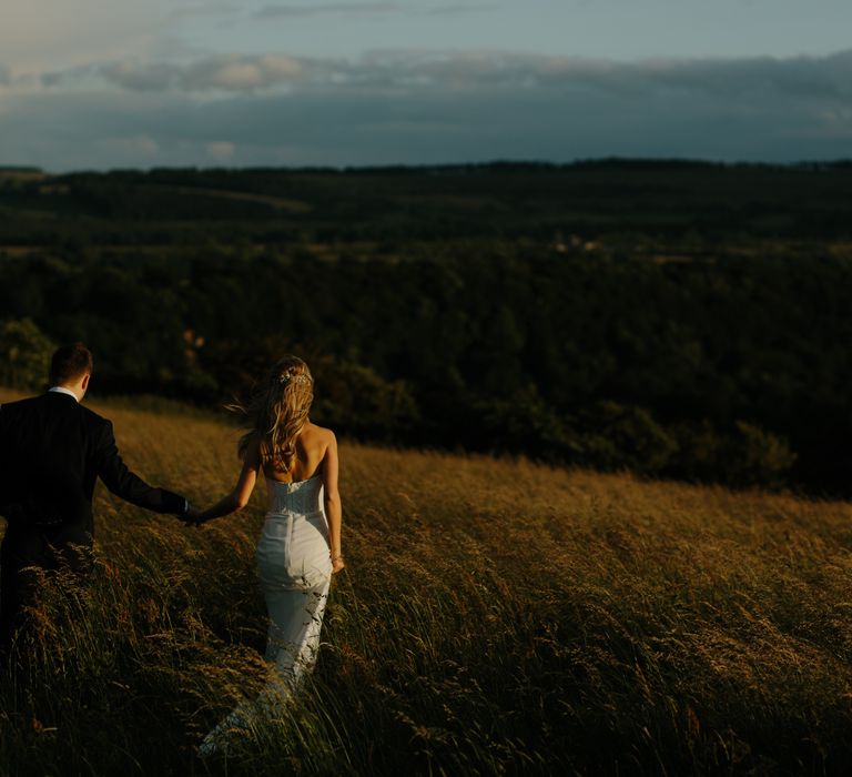 Bride & Groom Portraits Yorkshire Dales Wedding