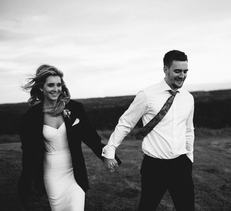 Bride & Groom Portraits Yorkshire Dales Wedding