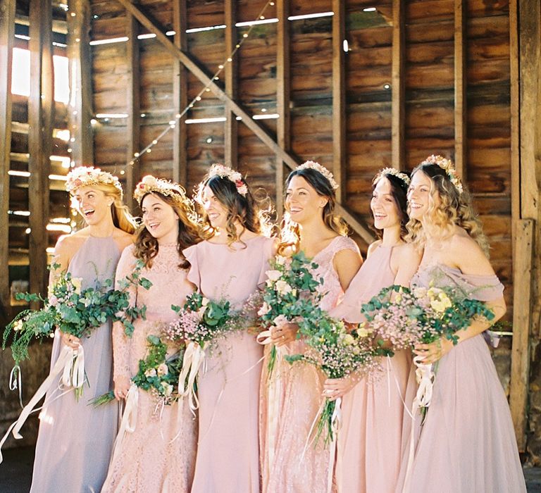 Pastel Bridesmaids Dresses For Stylish Modern Bridesmaids // Affordable Luxury, Bridesmaids & Occassion Dresses