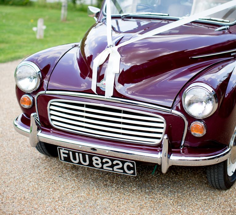 Vintage Car Wedding Transport