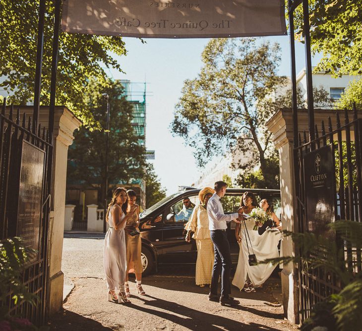 Bridal Party Arrival