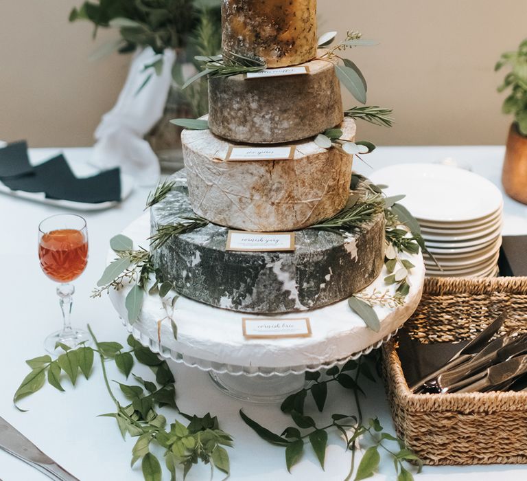 Devonshire Terrace For A Stylish Green &amp; White Wedding With Lots Of Foliage And Elegant Signage With Bride In Bespoke Pronovias And Images From Miss Gen