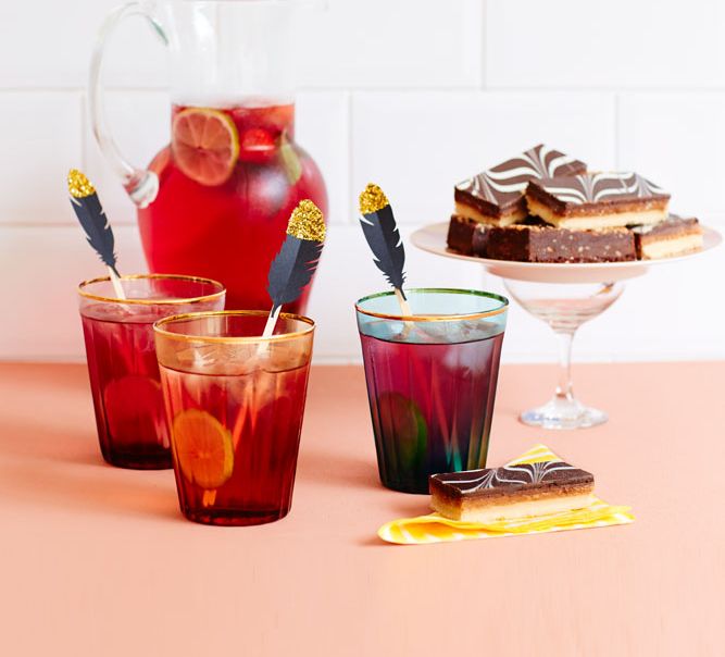 Glitter Dipped Drinks Sticks by Berin Made