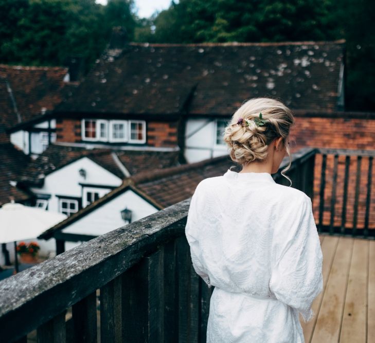 Bridal Hair | Outdoor Ceremony & Rustic Wedding at Patricks Barn, Sussex | Dale Weeks Photography | Love Filmed