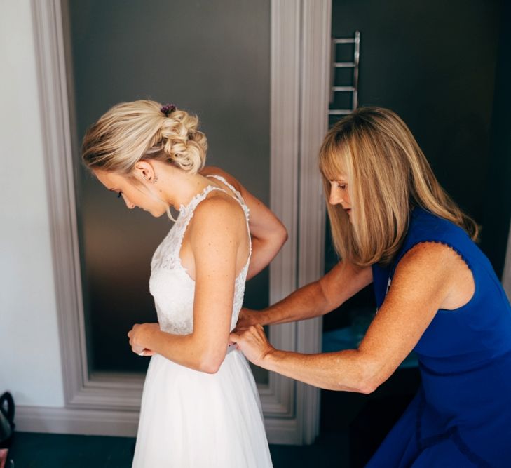 Bridal Preparations | Outdoor Ceremony & Rustic Wedding at Patricks Barn, Sussex | Dale Weeks Photography | Love Filmed