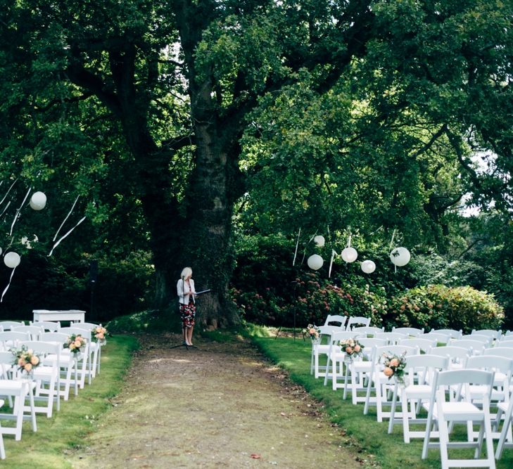 Outdoor Ceremony & Rustic Wedding at Patricks Barn, Sussex | Dale Weeks Photography | Love Filmed