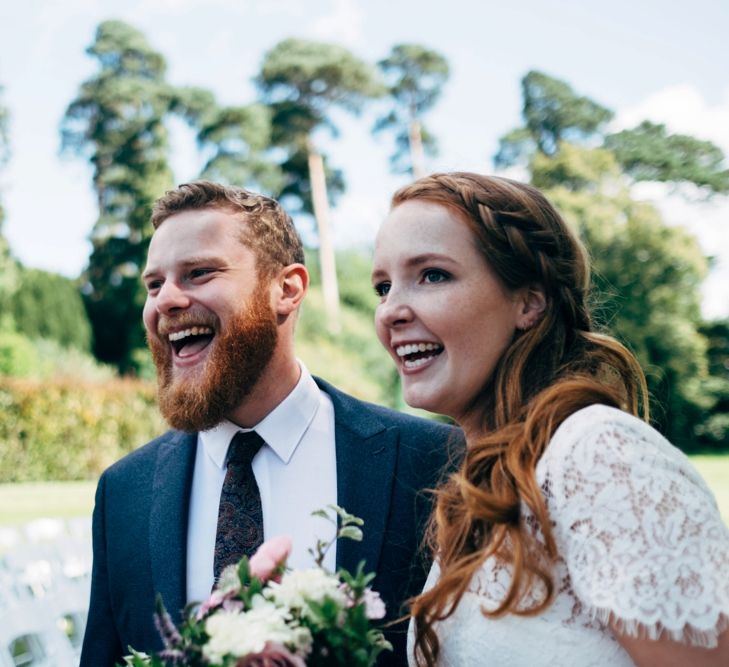 Outdoor Ceremony & Rustic Wedding at Patricks Barn, Sussex | Dale Weeks Photography | Love Filmed