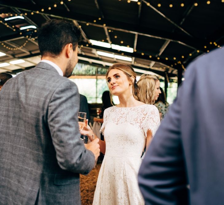 Outdoor Ceremony & Rustic Wedding at Patricks Barn, Sussex | Dale Weeks Photography | Love Filmed