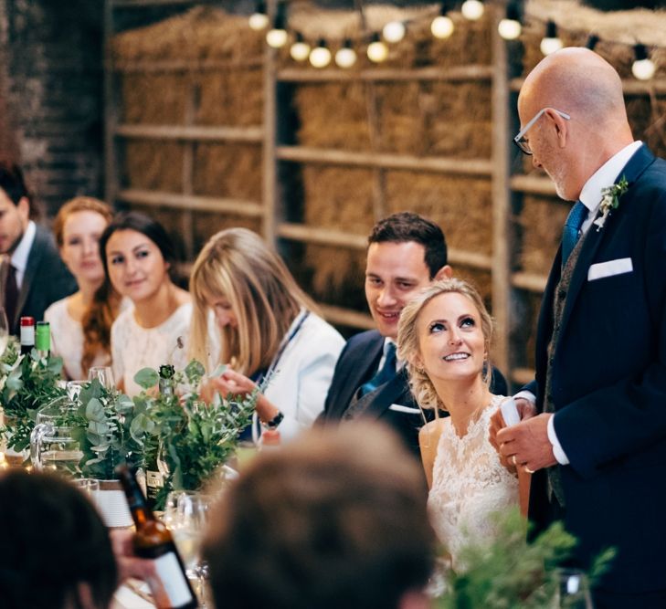 Speeches | Rustic Wedding at Patricks Barn, Sussex | Dale Weeks Photography | Love Filmed