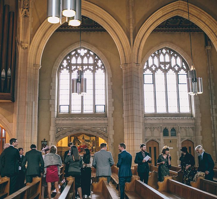 Ealing Abbey Intimate Church Wedding Ceremony