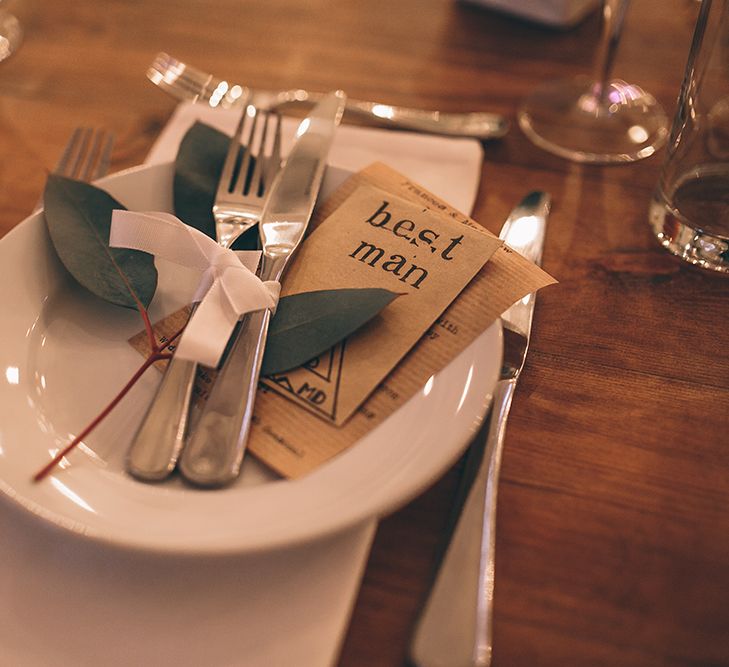 Place Setting & Wedding Favours