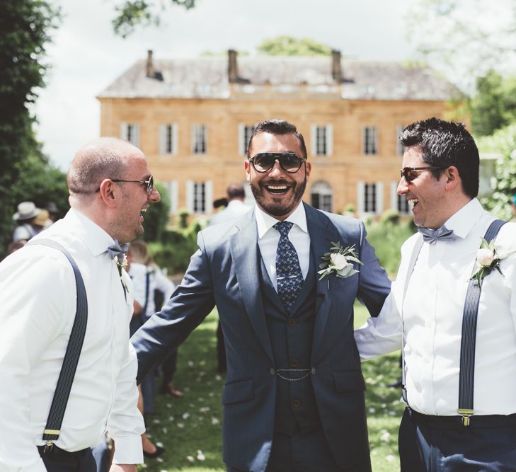 French Chateau Wedding With Outdoor Wedding Ceremony