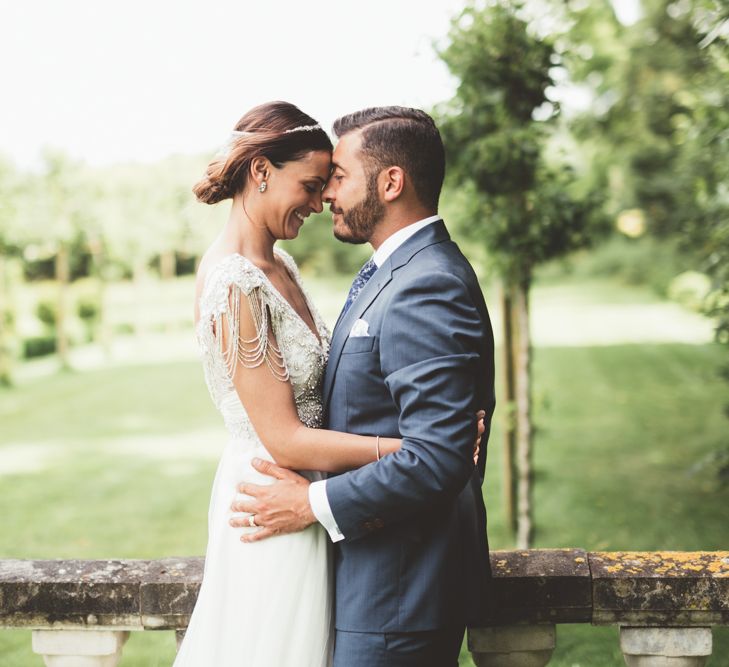 French Chateau Wedding With Outdoor Wedding Ceremony