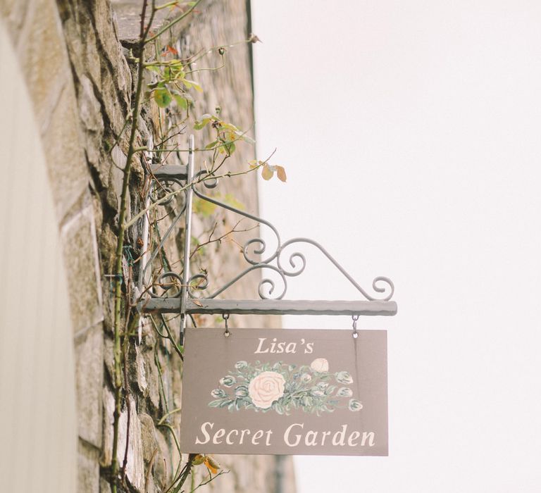 Secret Garden Sign