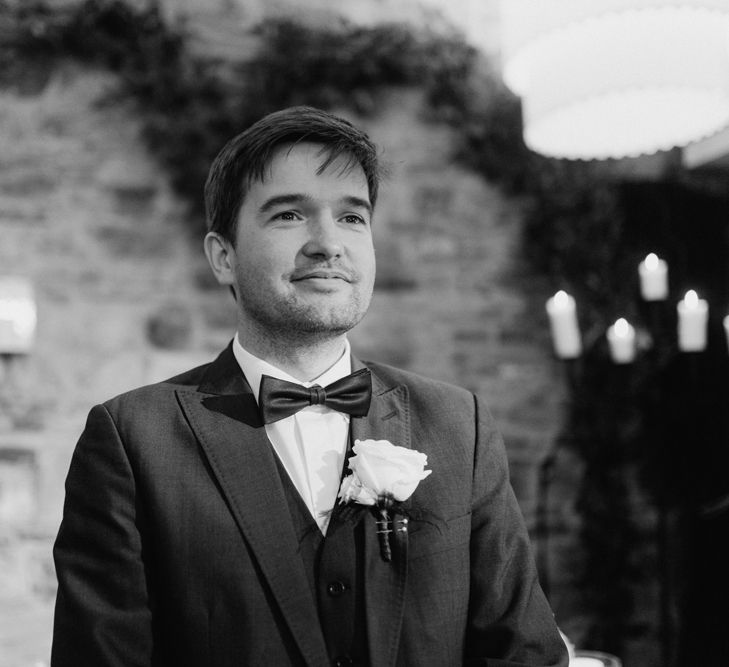 Groom Waiting at the Altar