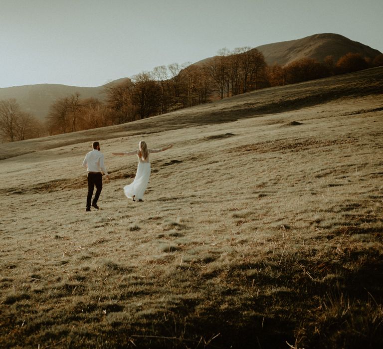 Bohemian Elopement Shoot Basque Country Images By Marine Marques