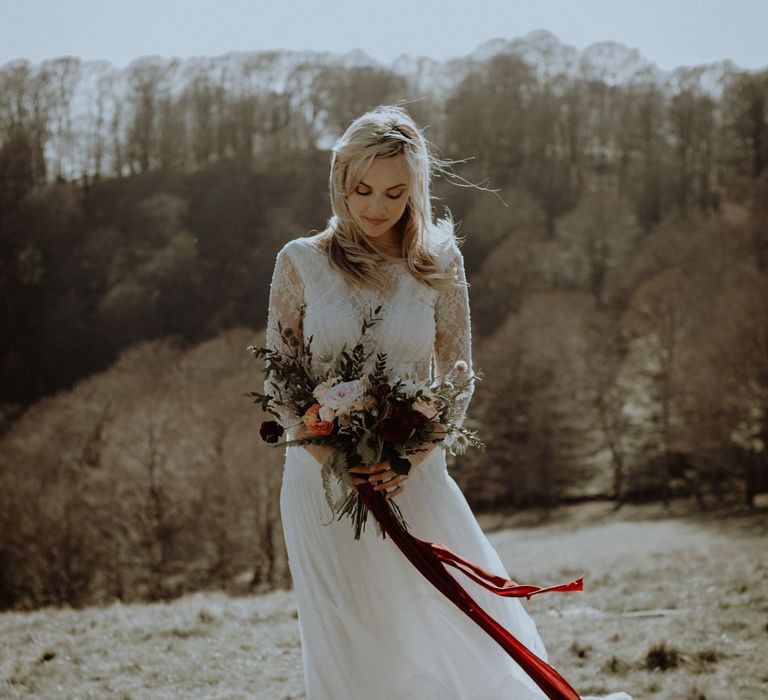 Bohemian Elopement Shoot Basque Country Images By Marine Marques