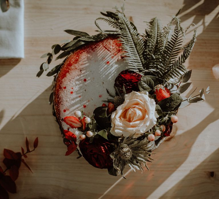 Boho Wedding Cake