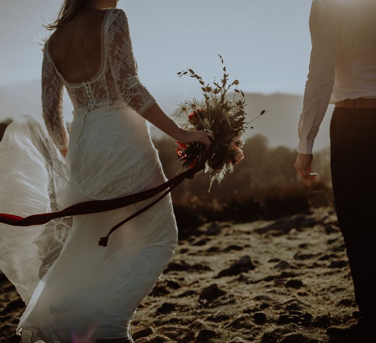 Bohemian Elopement Shoot Basque Country Images By Marine Marques