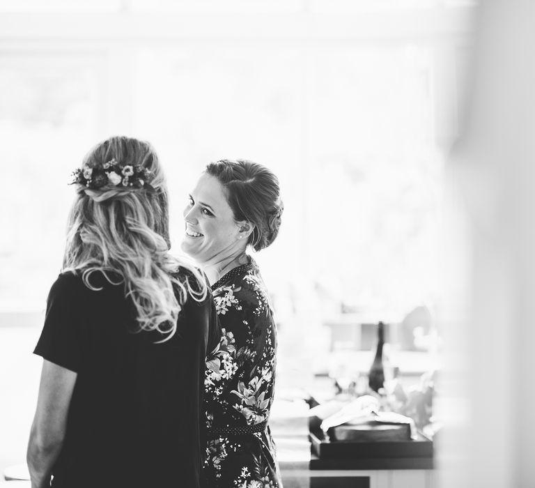 Bridal Wedding Morning Preparations | Bright At Home Tipi Wedding | Barney Walters Photography