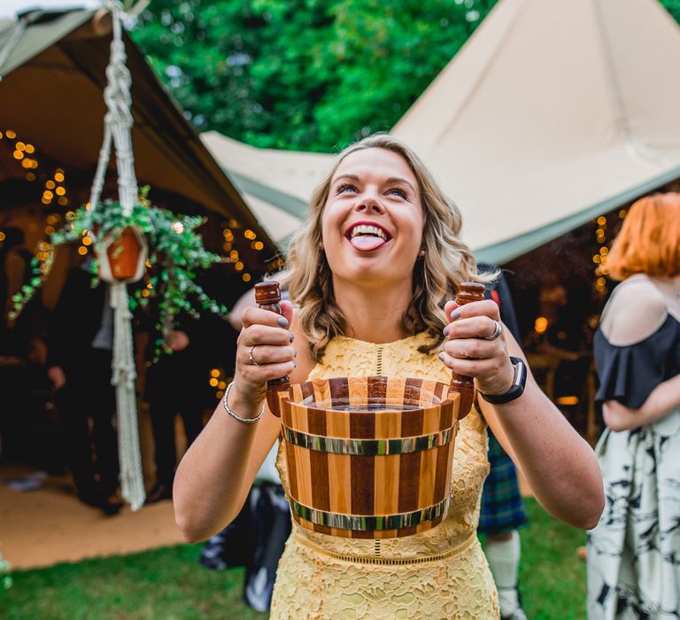 Bright At Home Tipi Wedding | Barney Walters Photography