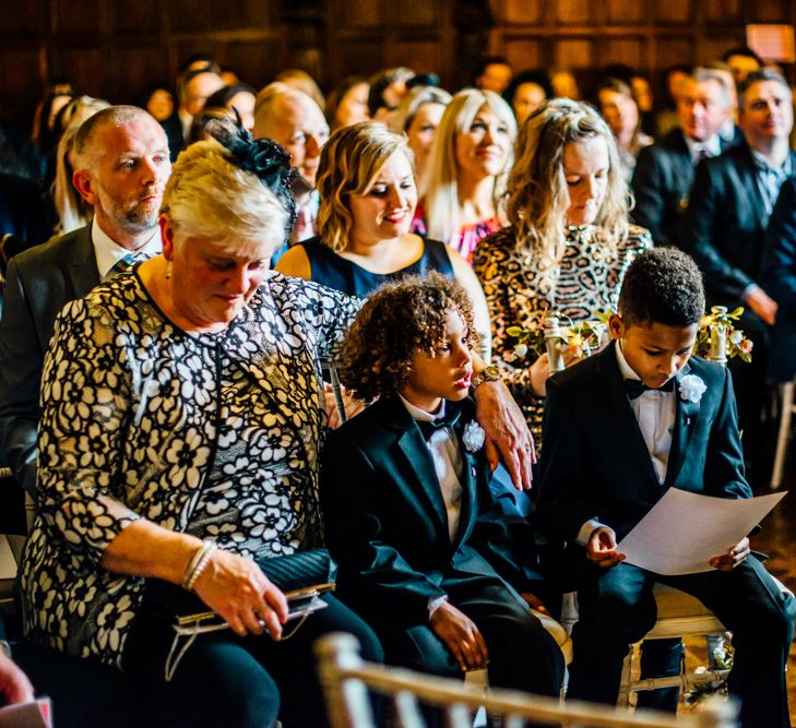 Huntsham Court Winter Wedding Image by Michelle Wood Photographer