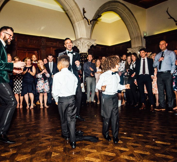 Huntsham Court Winter Wedding Image by Michelle Wood Photographer