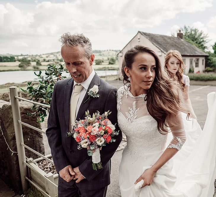 Bridal Entrance in Justin Alexander