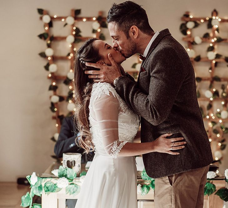 Rustic Ceremony at The Ashes Barns in Staffordshire