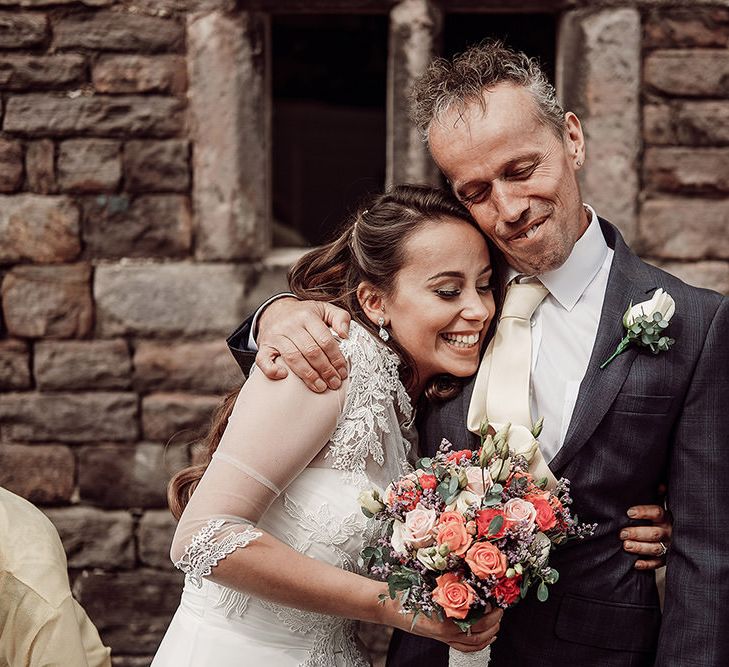 Father of The Bride & Daughter Hugs